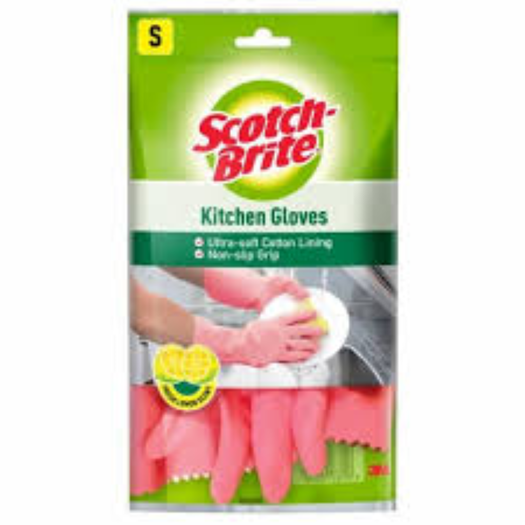 SCOTCH BRITE KITCHEN GLOVES SMALL